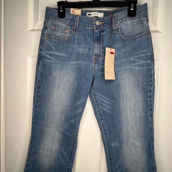 New! Levi’s 515 Bootcut Mid-Rise Medium Wash Blue Women’s Jeans Sz 6/28 - Picture 4 of 10